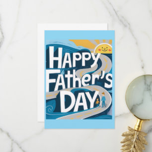 Agradecimiento Tarjeta de Feliz Día del Padre