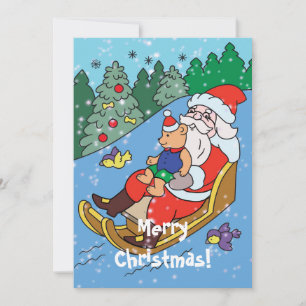 Agradecimiento Tarjeta de Feliz Navidad