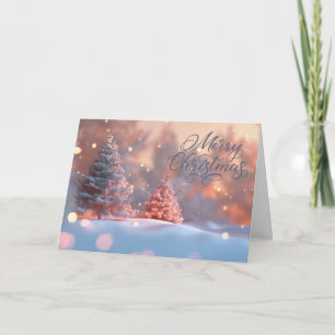 Agradecimiento Tarjeta de Feliz Navidad Isaías 7:14 (5x7)