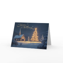 Tarjeta de Feliz Navidad Isaías 9:6 5"x7" 