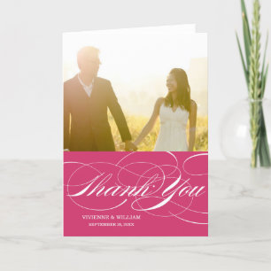 AGRADECIMIENTO TARJETA DE FOTO DE GRACIAS DE BODAS   TARJETA DE F