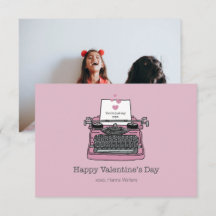 Tarjeta de Foto de San Valentín de Aula Mi Tipo