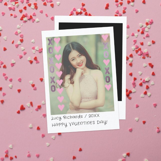 Agradecimiento Tarjeta de Foto Instantánea de San Valentín para N (Subido por el creador)