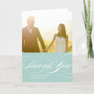 AGRADECIMIENTO TARJETA DE FOTOGRAFÍA DE GRACIAS EN LA BODA   GRAC