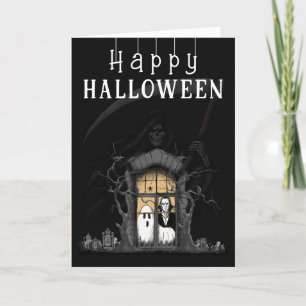 Agradecimiento Tarjeta de fotos Feliz Halloween