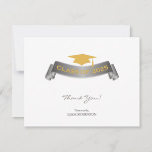 Agradecimiento Tarjeta de graduación de la clase Gracias 2025