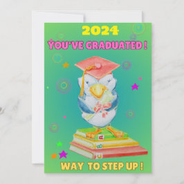 AGRADECIMIENTO TARJETA DE GRADUACIÓN JUVENIL INFANTIL