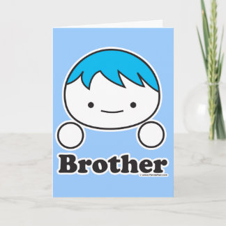 Agradecimiento Tarjeta de hermano