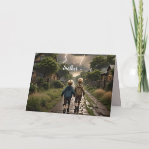 AGRADECIMIENTO TARJETA DE HERMANO PARA CUALQUIER MOMENTO