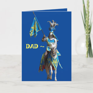 AGRADECIMIENTO TARJETA DE KNIGHT DEL DÍA DEL PADRE