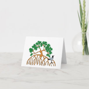 Agradecimiento Tarjeta de la gaviota del mar