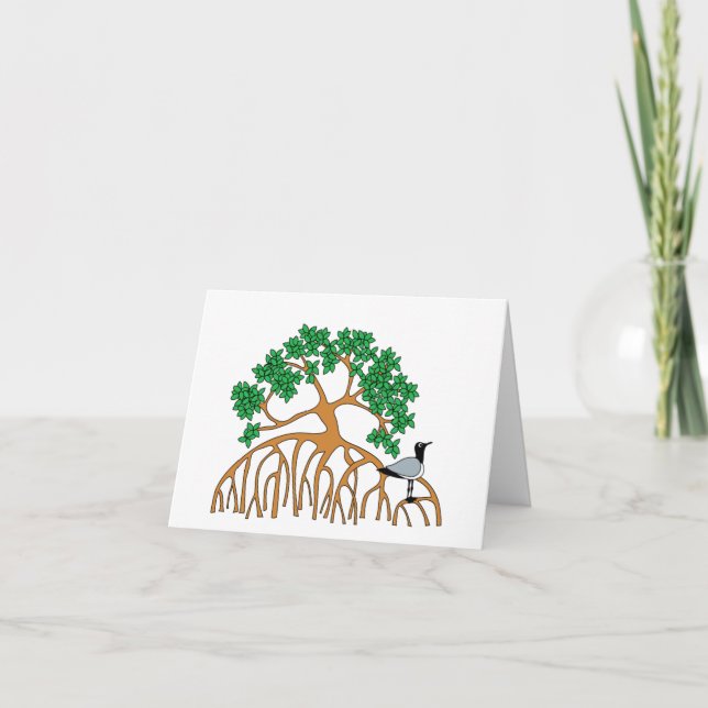 Agradecimiento Tarjeta de la gaviota del mar (Anverso)