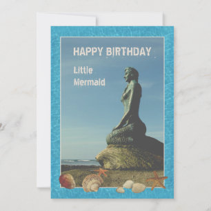 Agradecimiento Tarjeta de la Sirenita