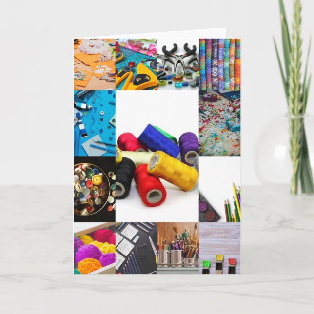 Agradecimiento Tarjeta de manualidades (Anverso)