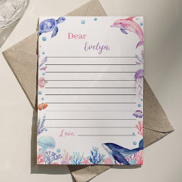 Agradecimiento Tarjeta de mensaje de la cápsula de cumpleaños baj