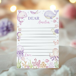 Agradecimiento Tarjeta de mensaje de la cápsula de tiempo del Fie