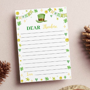 Agradecimiento Tarjeta de mensaje Lucky One Time Capsule Note