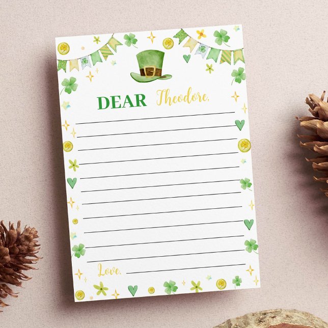 Agradecimiento Tarjeta de mensaje Lucky One Time Capsule Note (Subido por el creador)