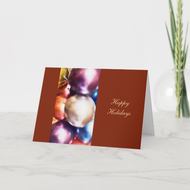 Agradecimiento Tarjeta de navidad (Anverso)