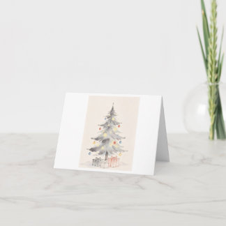 Agradecimiento Tarjeta de Navidad