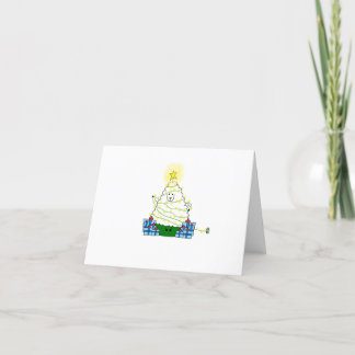 Agradecimiento Tarjeta de navidad