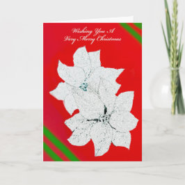 Agradecimiento Tarjeta de navidad