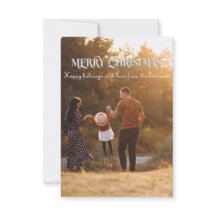 Tarjeta de Navidad 3.5" x 5"