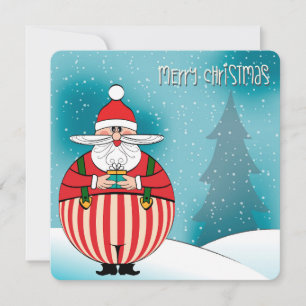 Agradecimiento Tarjeta de Navidad de Papá Noel