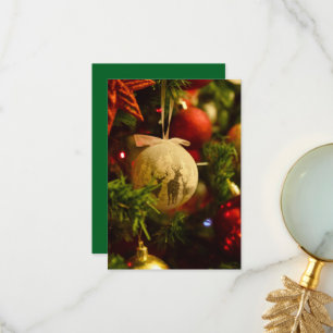 Agradecimiento tarjeta de navidades