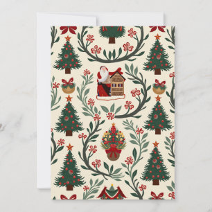 Agradecimiento Tarjeta de navidades (5*7)