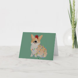 Agradecimiento Tarjeta de Navidades Corgi