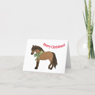 Agradecimiento Tarjeta de Navidades de Bay Pony