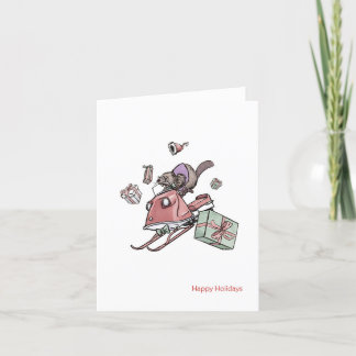 Agradecimiento Tarjeta de Navidades de Fiesta Rusa