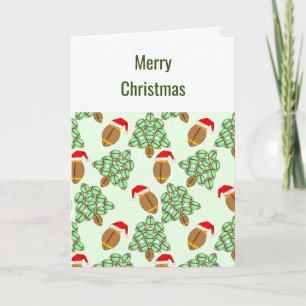 Agradecimiento Tarjeta de Navidades de fútbol navidades