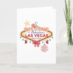 Agradecimiento Tarjeta de Navidades de Las Vegas