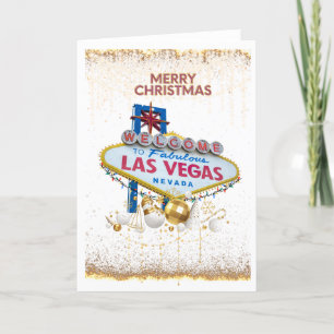 Agradecimiento Tarjeta de Navidades de Las Vegas