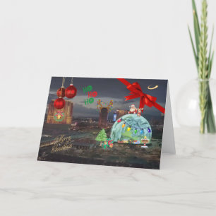 Agradecimiento Tarjeta de Navidades de Las Vegas