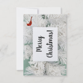 Agradecimiento Tarjeta de Navidades de Personalizados de árbol cu
