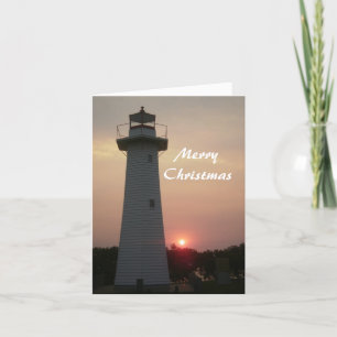 Agradecimiento Tarjeta de Navidades del faro de Cleveland