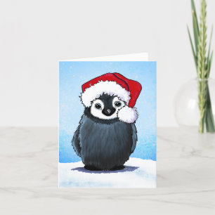 Agradecimiento Tarjeta de Navidades del pingüino