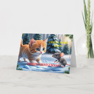 AGRADECIMIENTO TARJETA DE NAVIDADES INFANTILES PERSONALIZADOS CAT