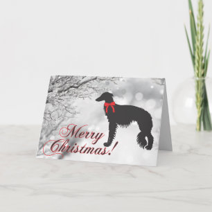 Agradecimiento Tarjeta de Navidades Silken Windhound