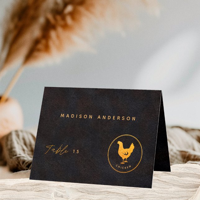 Agradecimiento Tarjeta de nombre de invitado para la elección de  (Subido por el creador)