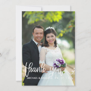 Agradecimiento Tarjeta de oración de boda católica Superposició