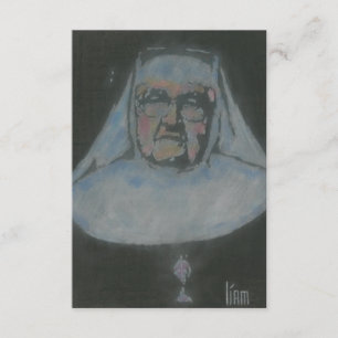 Agradecimiento Tarjeta de oración de Madre Angélica