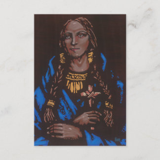 Agradecimiento Tarjeta de oración St. Kateri Tekakwitha