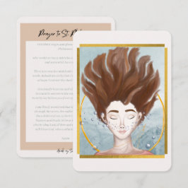 Agradecimiento Tarjeta de Oración St. Philomena