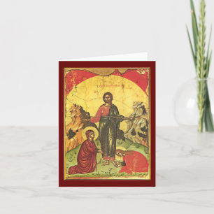 Agradecimiento Tarjeta de Pascua