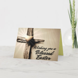 Agradecimiento Tarjeta de Pascua Bendecida por el Amor de Dios