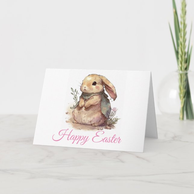 Agradecimiento Tarjeta de Pascua de Manejo Acuático (Anverso)